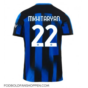 Inter Milan Henrikh Mkhitaryan #22 Hjemmebanetrøje 2023-24 Kortærmet